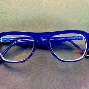 Anne et Valentin Factory 10 1116 Blue Aviator